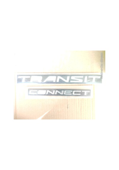 Transit Connect Bagaj Yazısı Yeni Kasa Transit Connect 2li Takım Yeni Model Bantlı Oto Logo Aksesuar