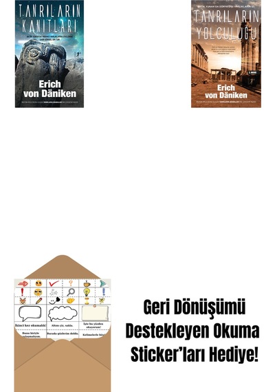 Tanrıların Kanıtları + Tanrıların Yolculuğu + Okuma Sticker'ları