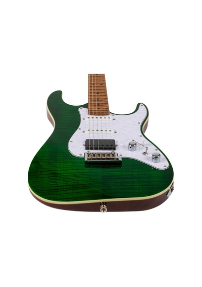 Jet Js-600 Tgr Hss Elektro Gitar Transparent Green