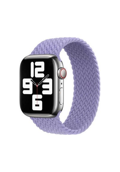 Apple Watch 38mm Uyumlu Hasır Xsmall Kordon Krd-32 - Koyu Mor - T17544