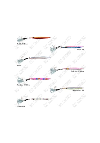 Ryuji Slim Jet 8cm 20gr Jig Yem