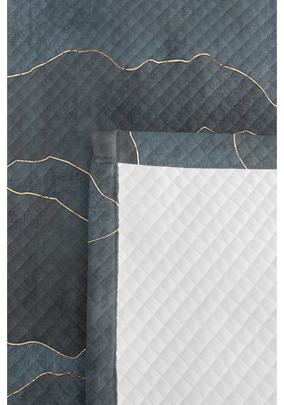 Mavi Geometrik Modern Genç Odası Tek Kişilik Pike Takımı - Antrasit 160x220 Cm Kapitone Yatak Örtüsü Nazlı Güneş Kırıntısı Mavi Geometrik Modern Genç Odası Tek Kişilik Pike Takımı - Antrasit 160x220 Cm Kapitone Yatak Örtüsü Nazlı Güneş Kırıntısı