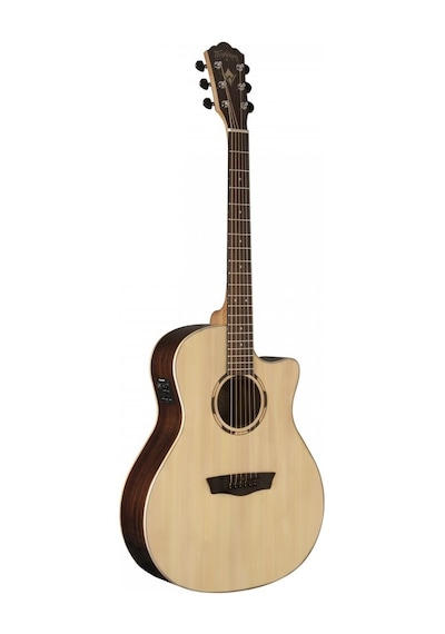 Washburn Wlo20sce Woodline 20 Elektro Akustik Masif Sedir Kapak Sıcak Karakter