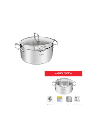 Tefal Duetto Çelik Ten. Seti 2 In1 20/24/26/28