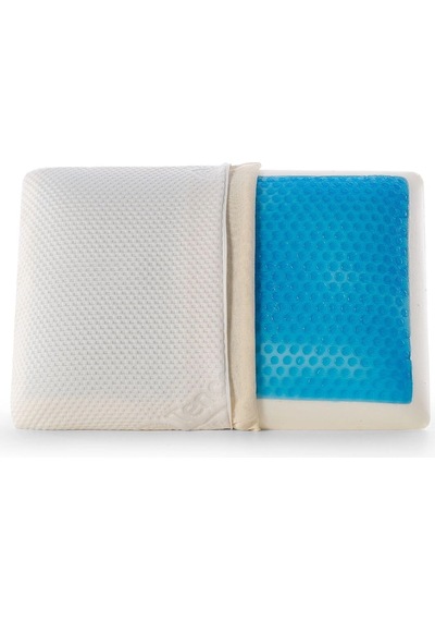 Doqu Home Viscojel Yastık 60 X 40 + 15 Cm - Beyaz Beyaz
