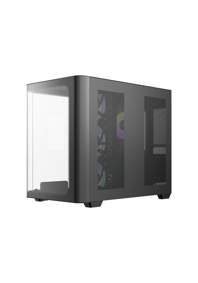 Iota C70 Black Curve Argb Digital Tempered Glass Usb 3.0 850w 80+ Gold Atx 3.1 Gen5 Atx Mid Tower Kasa