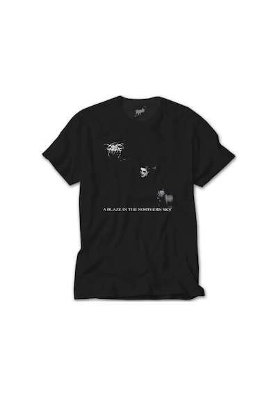 Darkthrone A Blaze İn The Northern Sky Siyah Tişört Siyah