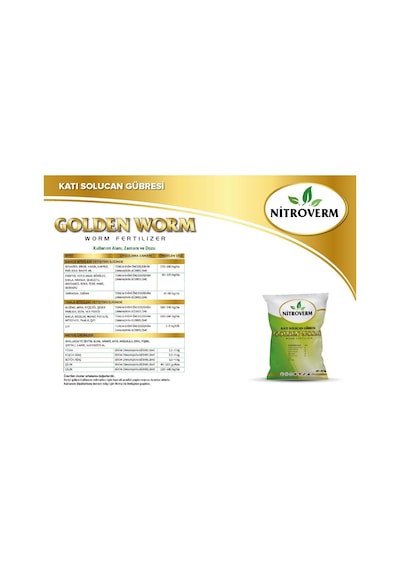 Nitroverm %100 Organik Solucan Gübresi 30 KG