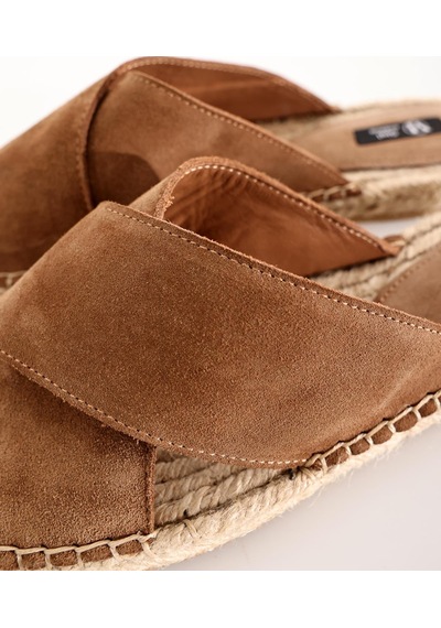 5in1Canpolat Bal Espadril Terlik 24112-bal Açık Kahverengi
