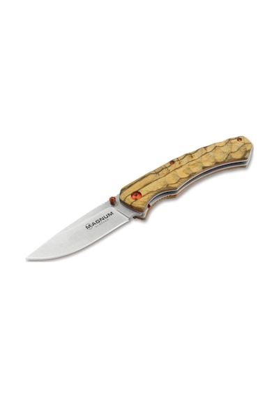 Böker Magnum Red Pupil Kamp Çakı Kahverengi