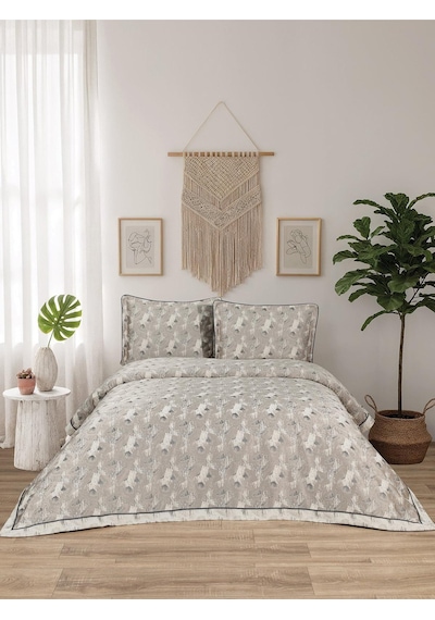 Calantha Lotus 3 Parça Krem Pike Takımı 240 X 260 Cm Krem