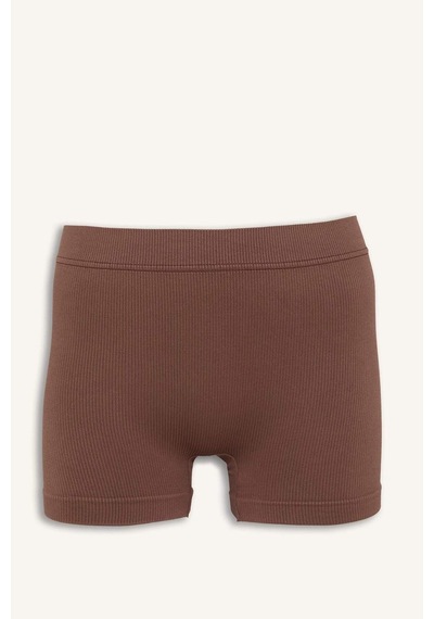 Defacto Fitilli Elastik Bel Kahverengi Seamless Boxer I0628ax26hsbn341 Kahve-bn341