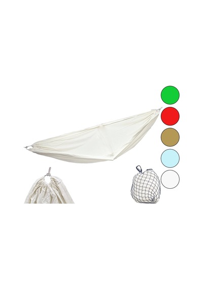 İpek Hamak Krt-1005 Kamp Hamak 135x260cm 200kg.taşıma 6mt İp File Çantalı