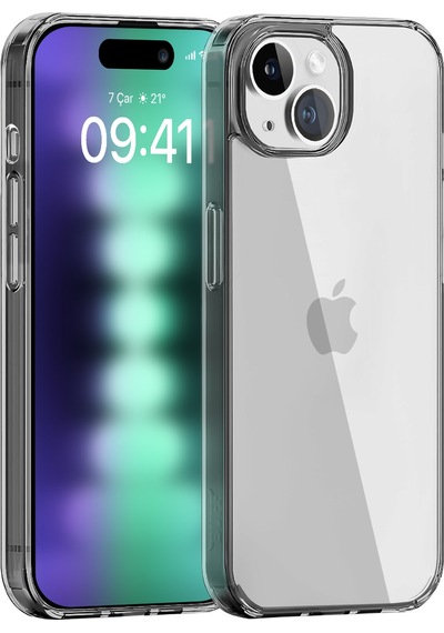 Buff Apple Uyumlu iPhone 15 Plus Air Hybrid Kılıf