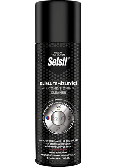 Selsil Klima Temizleyici Sprey 150ml Mikro Organizma - Bakteri -