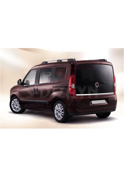Fiat Doblo 2010-2014 Krom Bagaj Camı Alt Çıtası Süper Ayna