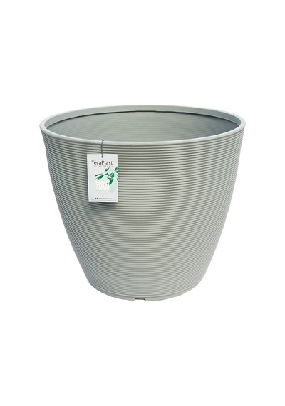 Urban Ring 57 Plastik Saksı Gri