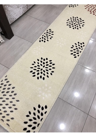 Saray Halı Samyeli 10940 Wk 80X300 Krem 3 Metre Yolluk !