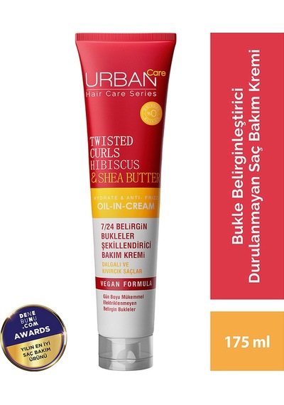 Urban Care Twisted Curl Hibiscus & Shea Butter Durulanmayan Bakım 2'li Set