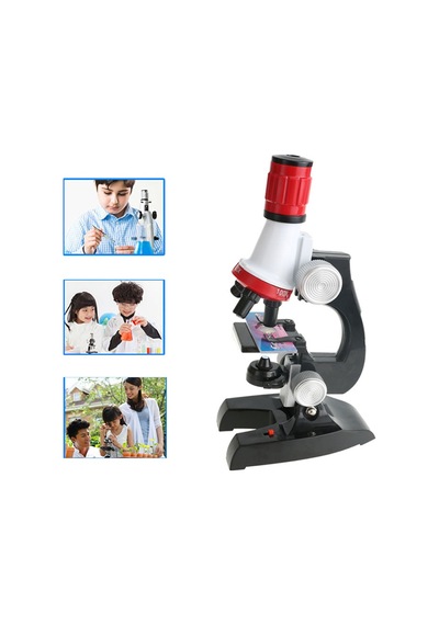 Cloody Eğitici Zoom Led Işıklı Mikroskop Kiti