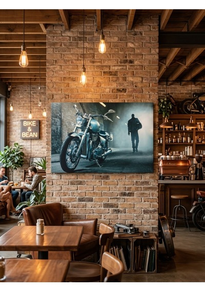 Tablo 60x90 Cm Büyük Boy Kafe Ve Salon Hediyelik Duvar Aksesuarı 6. Model