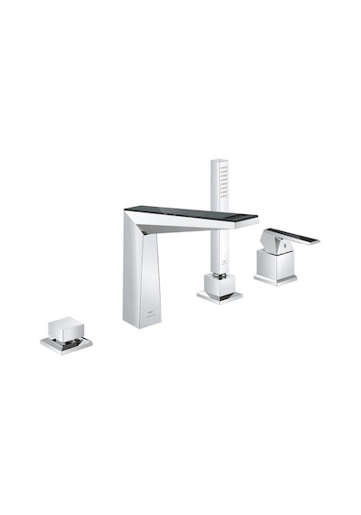 Grohe Allure Brilliant 29527000 4 Delikli Küvet Bataryası Gümüş