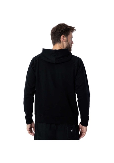 New Balance Nb Lifestyle Unisex Hoodie Siyah Unisex Sweatshirt Mnh3224-bk Siyah