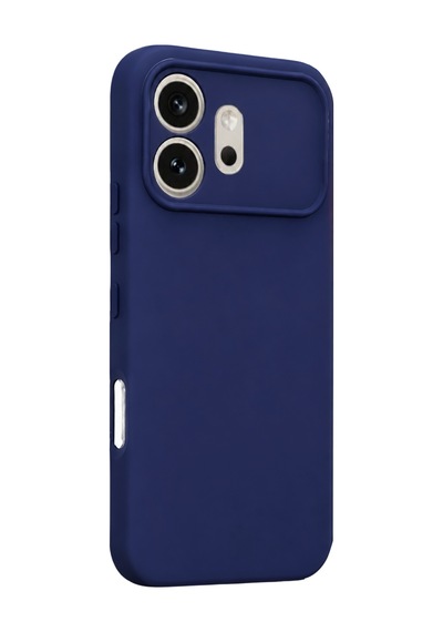 Honor 600 Uyumlu Kılıf Esnek Premium Yumuşak Silikon Telefon Kılıfı Kapak Lacivert