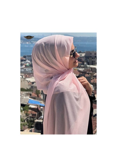 Aldaıyr Simli Şifon Şal Çok Rrenkli22