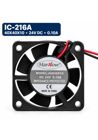 Marxlow 40x40x10 Mm Dc 24v 0.10a Soğutma Fanı