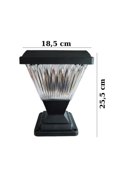Forlife 100watt Güneş Enerjili Solar Set/baba Üstü Bahçe Armatürü Fl-3342