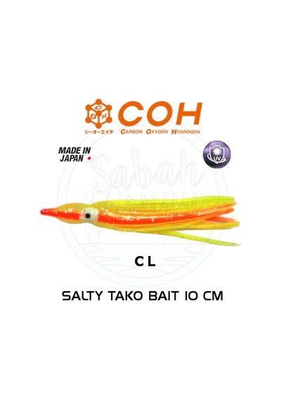 Coh Salty Tako Bait Silikon Ahtapot 10Cm - Cl