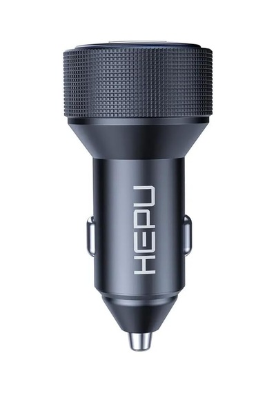 Hepu Hp-780 105 Watt Araç Içi Şarj Cihazı 3.1a Pd 45 Watt Fast Hızlı Şarj Aleti Metal Çakmaklık Şarj Type C 3-