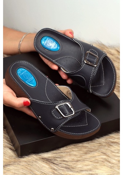 Comfort Style Ortopedik Halluks Ve Topuk Dikeni Terliği Kemik Çıkıntısı Terliği Lacivert Comfort Style Ortopedik Halluks Ve Topuk Dikeni Terliği Kemik Çıkıntısı Terliği Lacivert