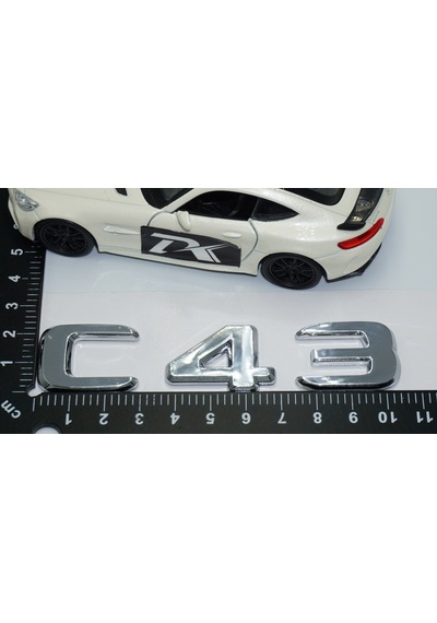 Dk Tuning C43 Bagaj Krom Abs 3m 3d Yazı Logo Benz İle Uyumlu