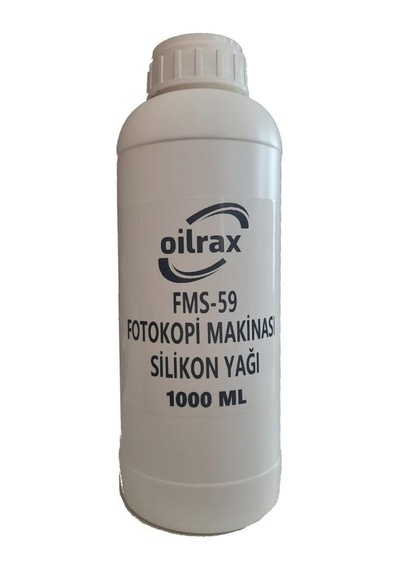 Oılrax Fotokopi Makinası Silikon Yağı - 1000 Ml Ricoh Xerox Canon Kyocera Sharp Konica Minolta