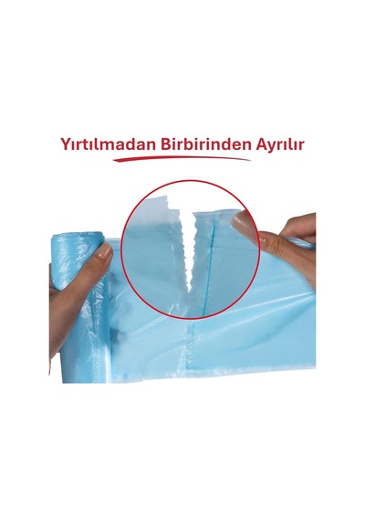 Koroplast Orta Boy 40'li Çöp Torbası 55x57 Cm 1 X 40 Adet