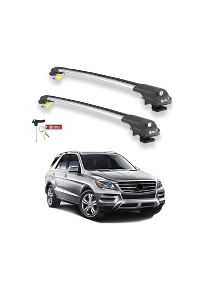 Turtle Mercedes-benz M-class Ml-w166 2012-2019 Ara Atkı Air1 Gri
