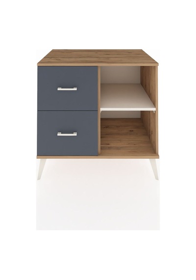 Kronos Şifonyer Tek Raflı 2 Çekmeceli 88x59x80 Çam-aytaşı/antrasit Aytaşı/antrasit Kronos Şifonyer Tek Raflı 2 Çekmeceli 88x59x80 Çam-aytaşı/antrasit Aytaşı/antrasit