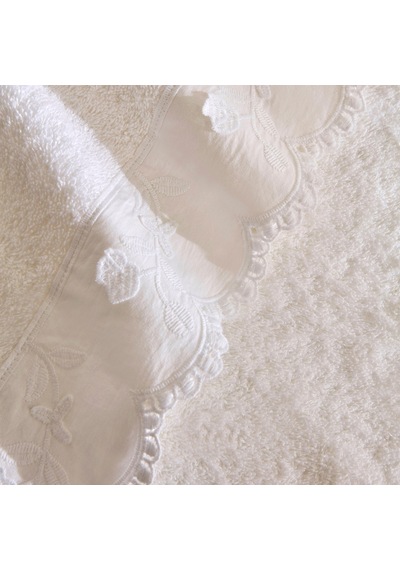 Karaca Artisan Cluster %100 Pamuk Yüz Havlusu Ekru 50x90 Cm Ekru