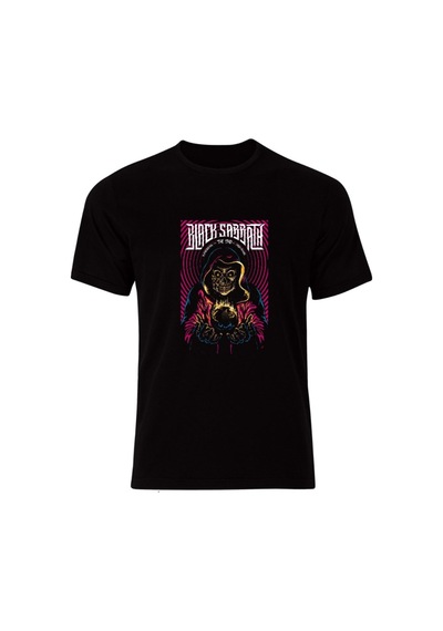 Stoned&Fame Black Sabbath, Rock, Metal Unisex Siyah %100 Pamuk T-shirt SIYAH