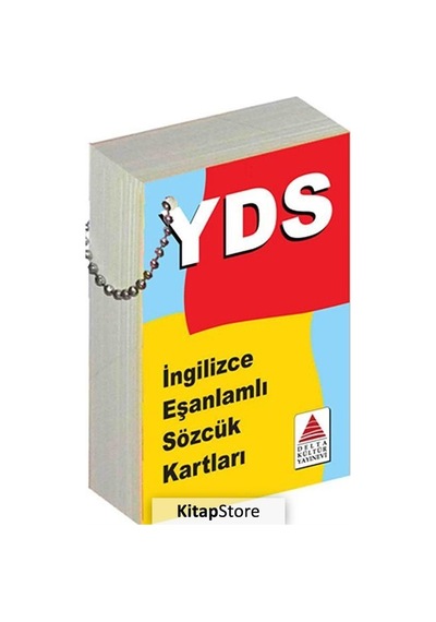 İngilizce Eşanlamlı Sözcük Kartları - Yds