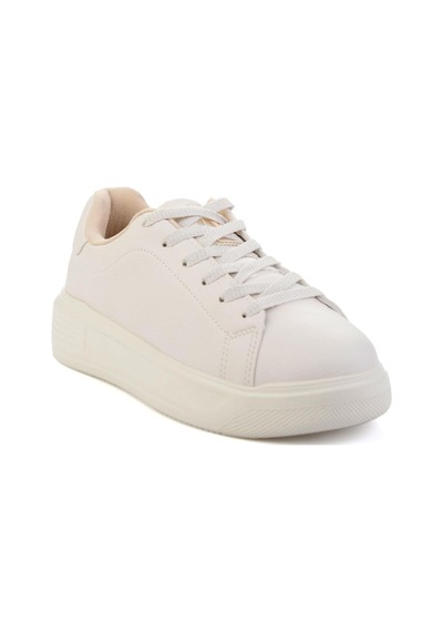 Bambi Beyaz Kadın Sneaker K01644015109 Beyaz