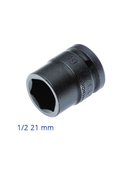 İzeltaş Havalı Lokma Anahtar 1-2'' Altı Köşe 21 Mm N11.25382