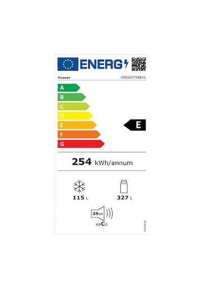 Hoover HOCG5T718EX1 E 442 LT No-Frost Kombi Tipi Buzdolabı