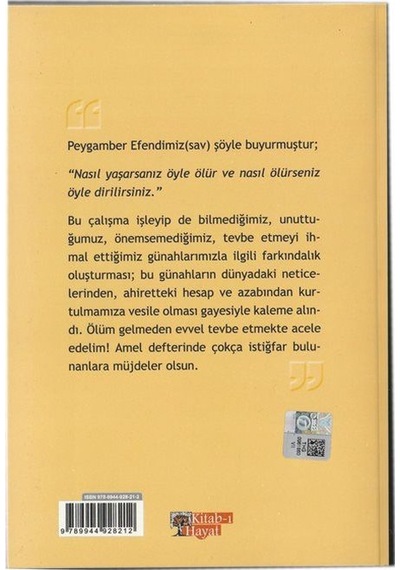 Tevbe İle Arınmak Ve Peygamberimizin Sünnetleri 2 Kitap Set ...