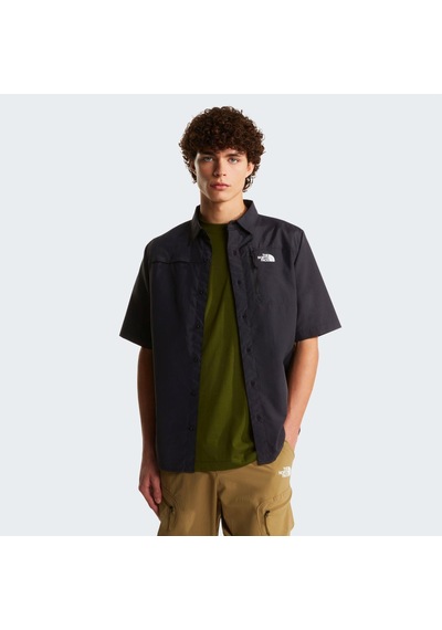 The North Face M Sequoıa Short Sleeve Shırt Erkek Tişört Nf0a8fu6jk31 Siyah