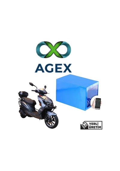 Arora Zr5 Elektrikli Motorsiklet Bataryası 72 Volt 20 Ah Lifepo4 Batarya