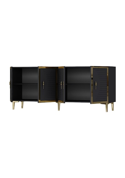 Ka1801ag Tuna Konsol, Tv Sehpası Antrasit-gold 180cm Antrasit / Koyu Gri - Gold Ka1801ag Tuna Konsol, Tv Sehpası Antrasit-gold 180cm Antrasit / Koyu Gri - Gold