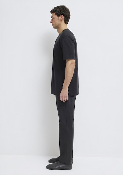 Mavi - Mavi Black Tencel Liyosel Karışımlı Siyah Tişört 0613468-900 Siyah